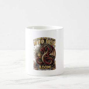 Caneca Mágica Quem Levanta Camiseta do Dragão ADOM
