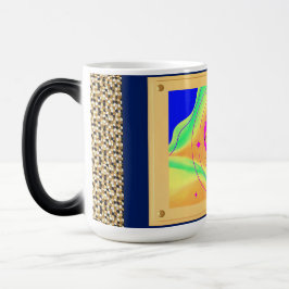 Caneca Mágica Quer o Sol Se Ponha ou Permaneça | Amor & Gratidão