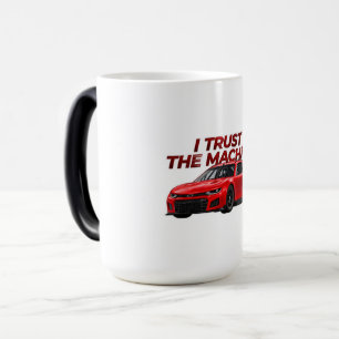 Caneca Mágica Racing Color Morph Cup Eu Confio na Máquina