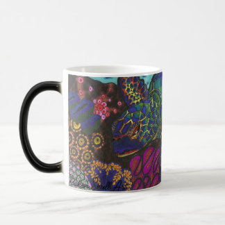 Caneca Mágica Rainbow Turtle Color Morphing Mug