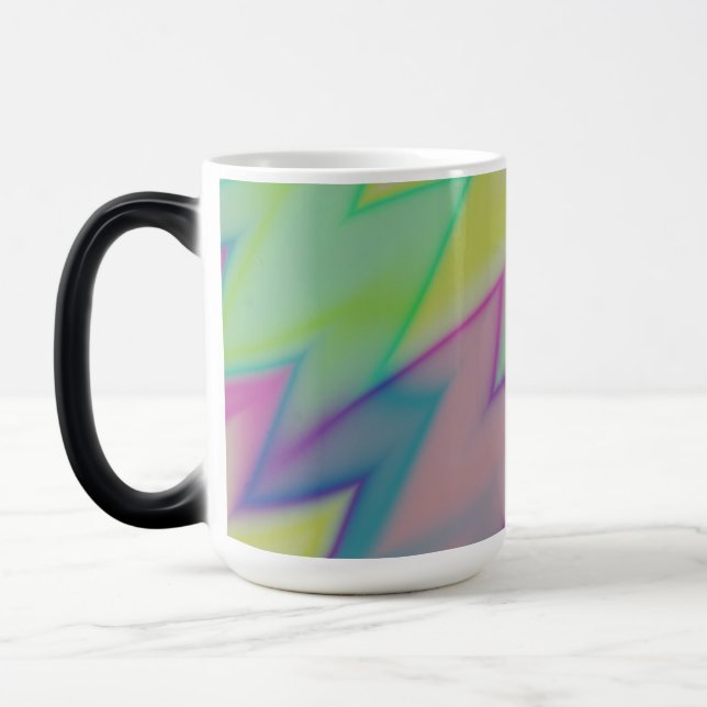 Caneca Mágica Rainbow Zigzags (Esquerda)
