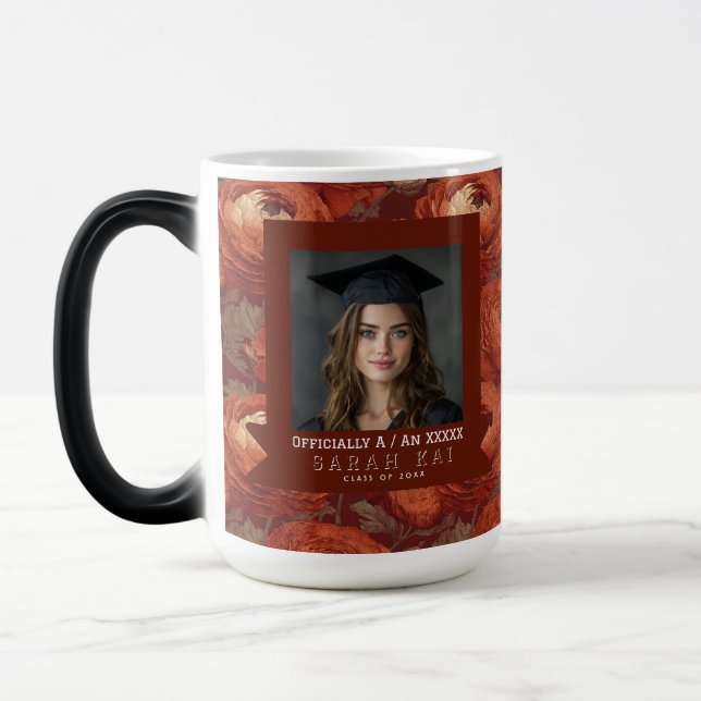 Caneca Mágica Ranúnculo Floral Clássico Graduado (Esquerda)