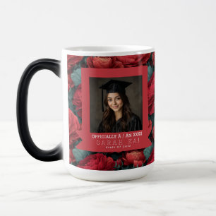 Caneca Mágica Ranunculus Floral Tendência de Formatura