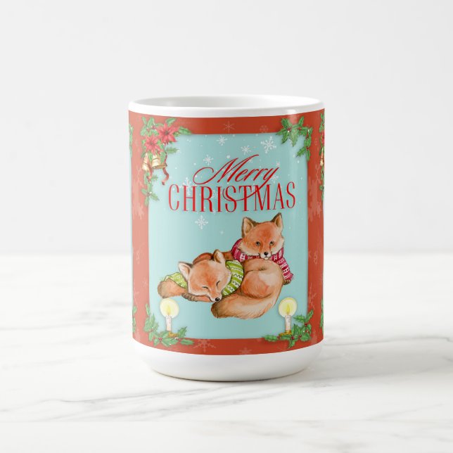 Caneca Mágica Raposa de Natal (Center)
