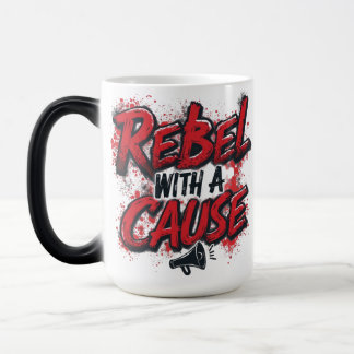 Caneca Mágica Rebelar com uma causa