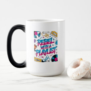Caneca Mágica Rebelde Com Uma Playlist – Amante Da Música Retrô