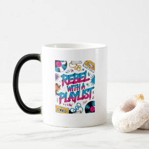 Caneca Mágica Rebelde Com Uma Playlist – Amante Da Música Retro