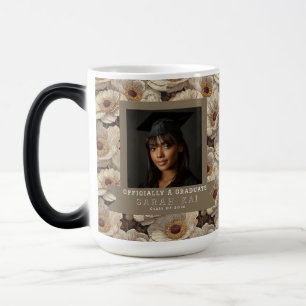 Caneca Mágica Recordo de Foto Impressa de Anêmonas Clássicas