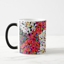 Caneca Mágica Red Crystal Floral Blooms