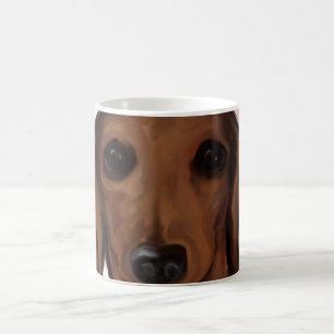 CANECA MÁGICA RED DACHSHUND
