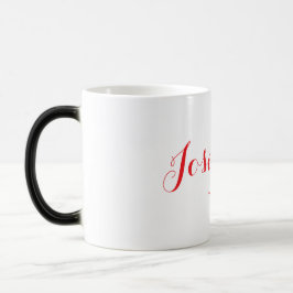 Caneca Mágica Red Name Josephine Morphing Mug