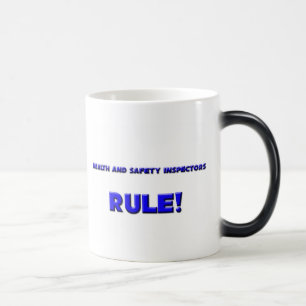 Caneca Mágica Regra dos inspectores da saúde e da segurança!