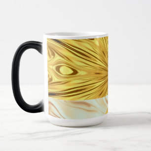 Caneca Mágica Ritual Diário de Luxo: Gilded Zenith Opulent Swirl