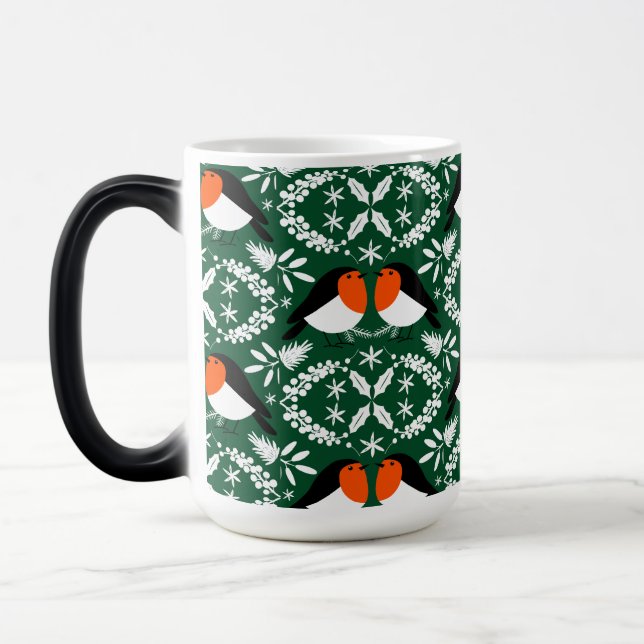 Caneca Mágica Robin Redbreast britânico (Esquerda)