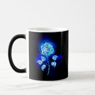 Caneca Mágica Rosa azul queimado