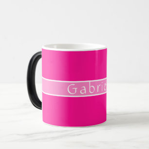 Caneca Mágica Rosa Hot Personalizado Simples