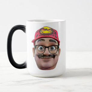 Caneca Mágica Rosto da lata de Morphing no foguete Rosto mais Ro