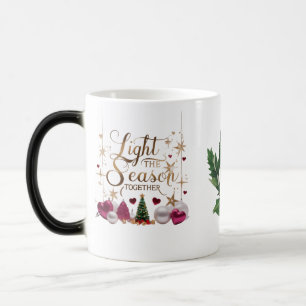 Caneca Mágica Roteiro de Ouro Mágico Ilumine a Temporada Juntos