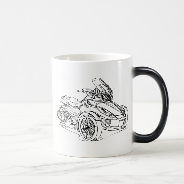 Caneca Mágica RUA 2013 de CanAm Spyder (Direita)