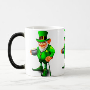 Caneca Mágica Rua FELIZ.DIA DE PATRICK LEPRECHAUN BONITO
