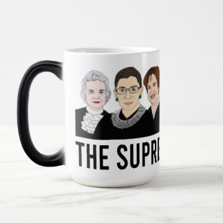 Caneca Mágica Ruth Bader Ginsburg Mug, Mulher da Suprema Corte