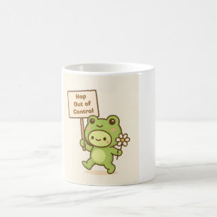 Caneca Mágica Sai do Controle Sapo Fofo Vida Caprichosa