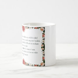 Caneca Mágica Salm 1 com bordas de flores