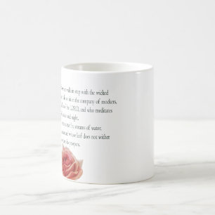 Caneca Mágica Salmo 1, Dia e Noite da Lei, Fluxos de Águas,