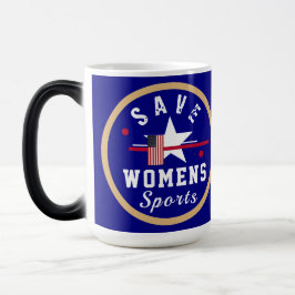 Caneca Mágica Salvar Mulheres Esportivas