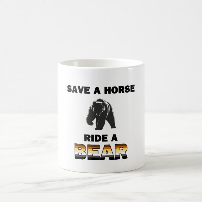 Caneca Mágica Salvar um cavalo (Centro)