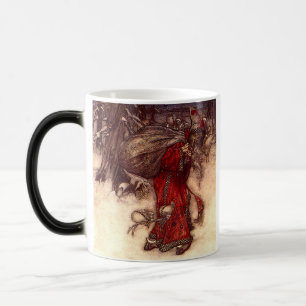 Caneca Mágica Santa Claus Arthur Rackham