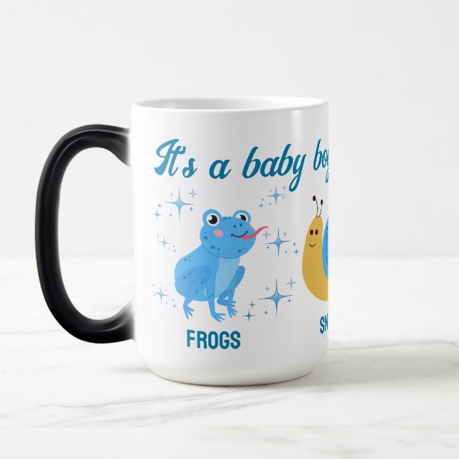 Caneca Mágica Sapos retrorreflectores e caracóis Revolução de gê (Esquerda)