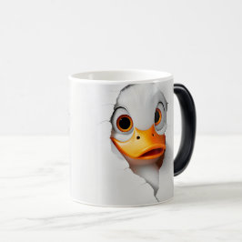 Caneca Mágica Sarcastic Duck Face 3D