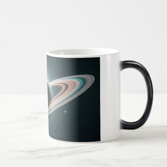 Caneca Mágica Saturno Planeta Mug com Anéis (Direita)