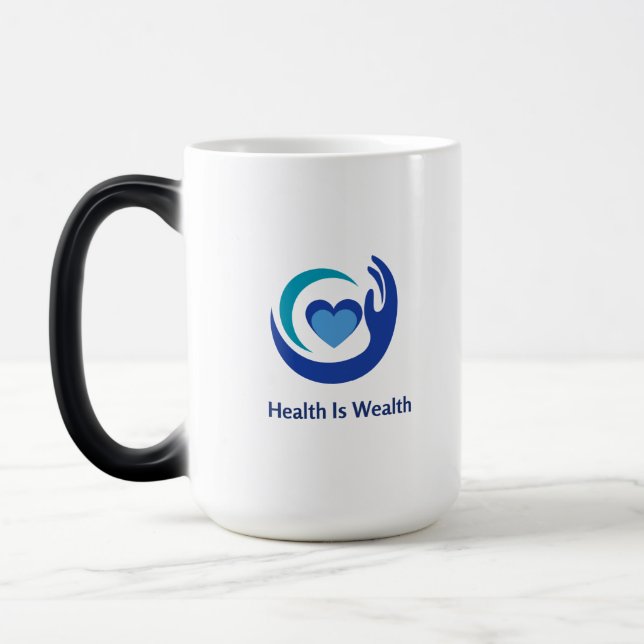 Caneca Mágica Saúde é Riqueza (Esquerda)