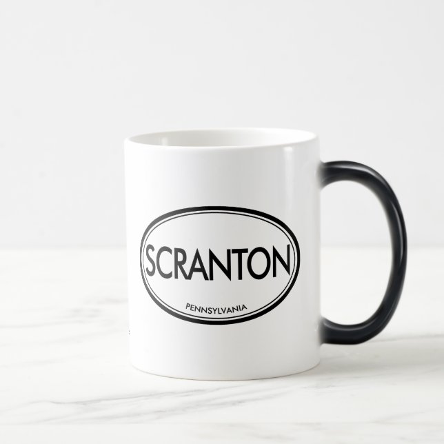 Caneca Mágica Scranton, Pensilvânia (Direita)