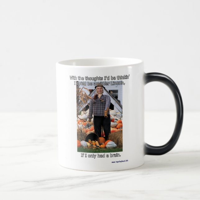 Caneca Mágica Se eu tive somente um cérebro (Direita)