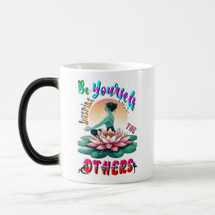Caneca Mágica Seja Você Mesmo A Inspirar Os Outros