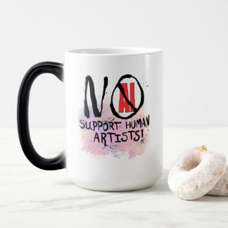 Caneca Mágica Sem IA! Apoie artistas humanos!