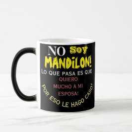 Caneca Mágica Sem mandilo de soja, lo que pasa es que quiero muc
