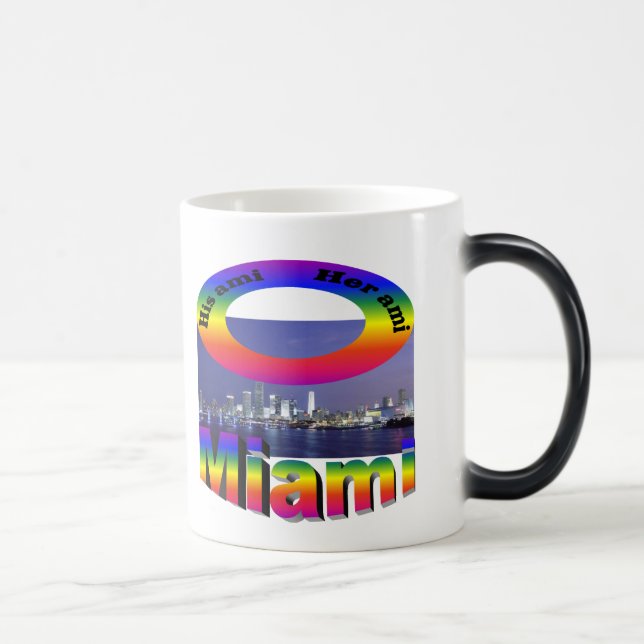 Caneca Mágica Seu Ami, seu Ami - Miami (Direita)