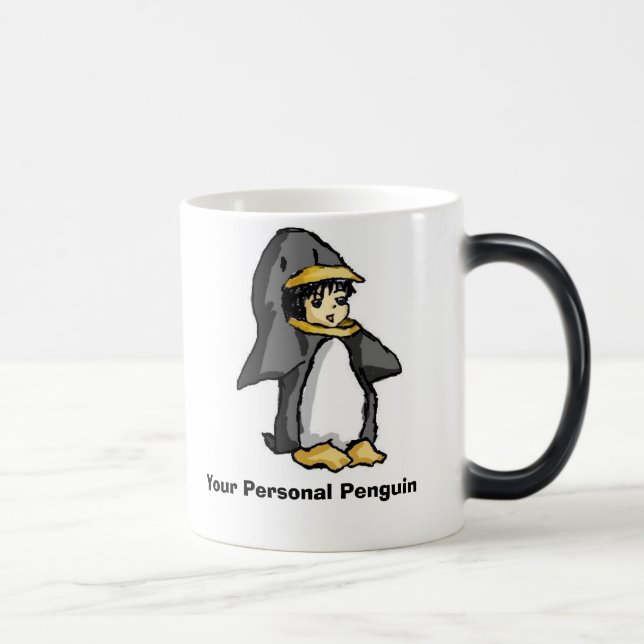 Caneca Mágica Seu pinguim pessoal (Direita)