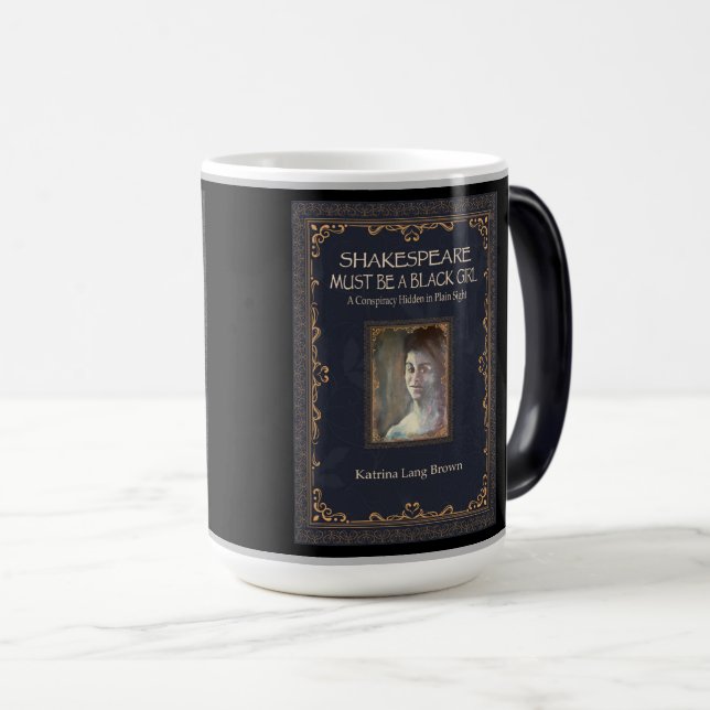 Caneca Mágica Shakespeare Deve Ser Uma Garota Negra (Frente Esquerda)
