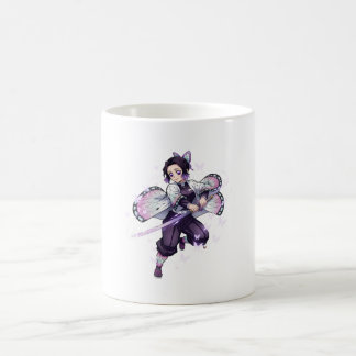 Caneca Mágica Shinobu Kocho Insect Hashira - Dança da Borboleta 