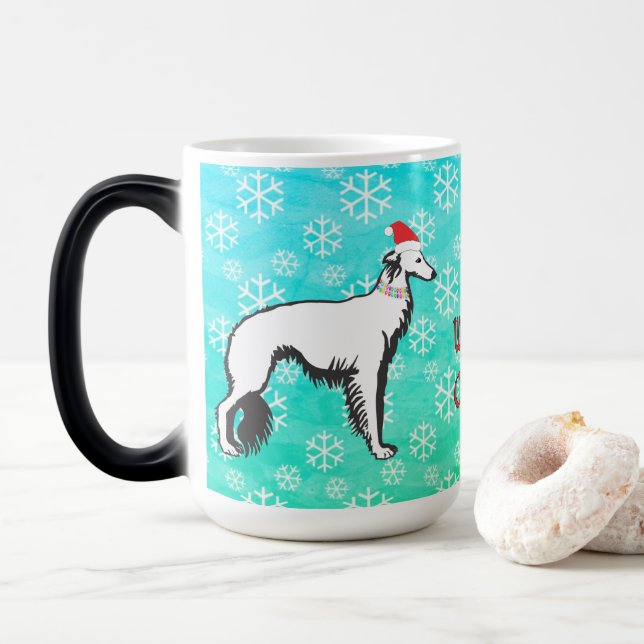Caneca Mágica Silken Windhound Natal (Com Donut)