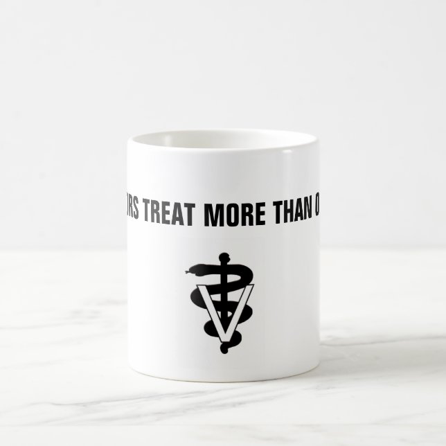 Caneca Mágica símbolo veterinário (Centro)