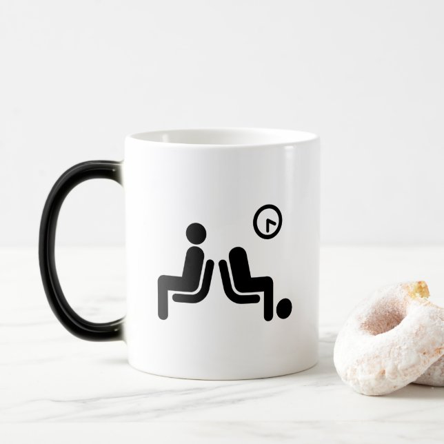 Caneca Mágica Sinal de espera longo (Com Donut)