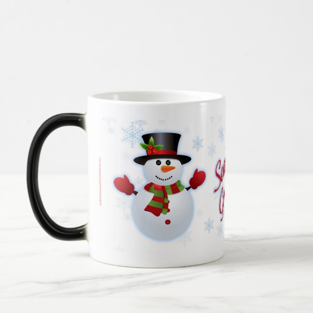 Caneca Mágica Snowman Morphing Mug (Esquerda)