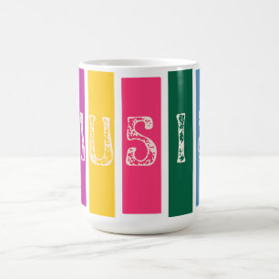 CANECA MÁGICA SÓ MÚSICA