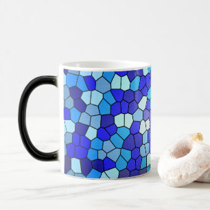 Caneca Mágica Sombras de Vidro Azul Escondido por Shirley Taylor
